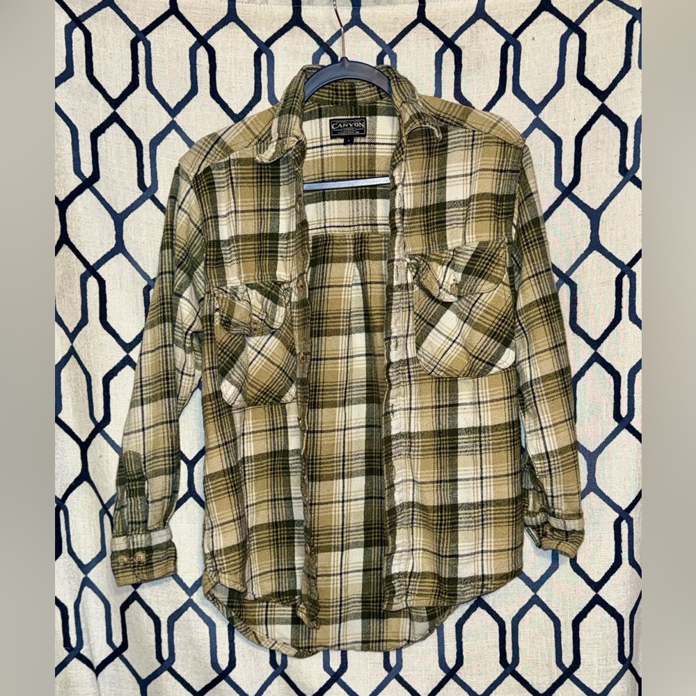 Canyon Creek Women's Flannel Button Down Sz Small